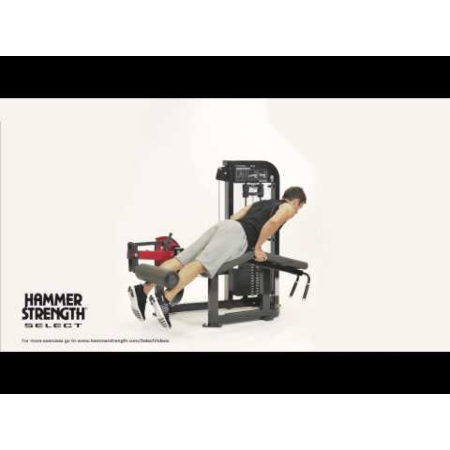 Hammer Strength Select Prone Leg Curl 4 Hammer Strength Select Prone Leg Curl - Billede 2