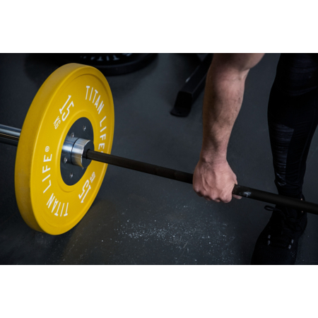 TITAN LIFE PRO Bumper Plate Elite 5-25 Kg 6 TITAN LIFE PRO Bumper Plate Elite 5-25 Kg - Billede 4