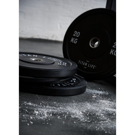 TITAN LIFE PRO Bumper Plate Rubber 5-25 Kg 4 TITAN LIFE PRO Bumper Plate Rubber 5-25 Kg - Billede 2